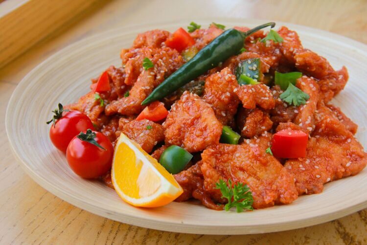 Курица по – сичуаньски
